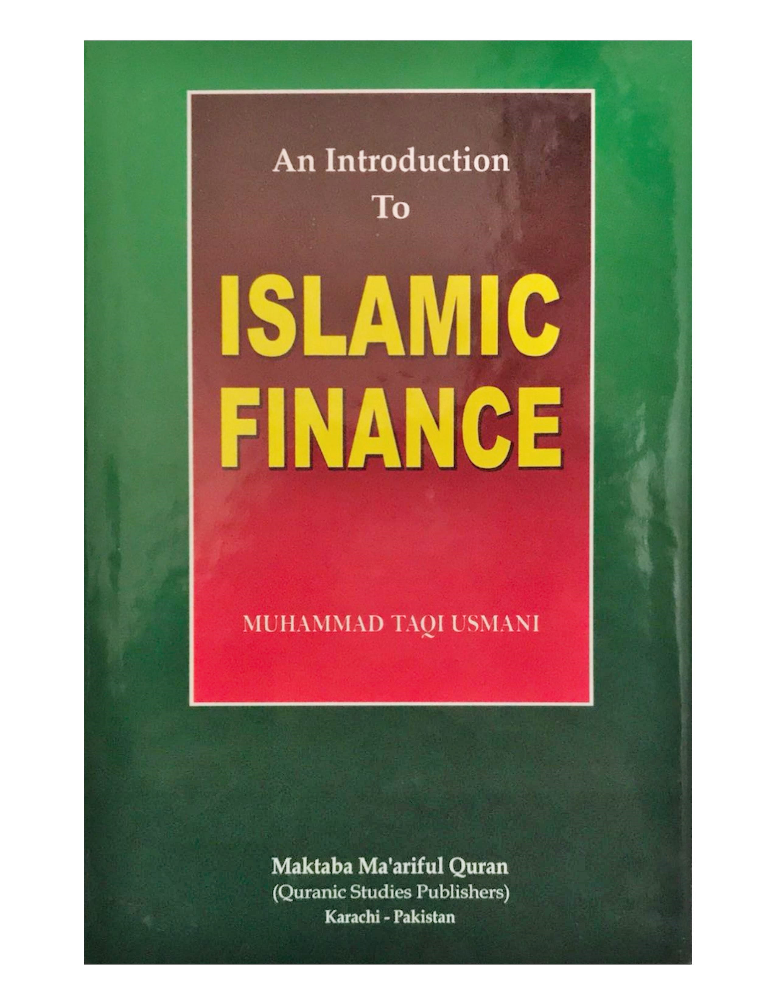 An Introduction To Islamic Finance - aljareer online