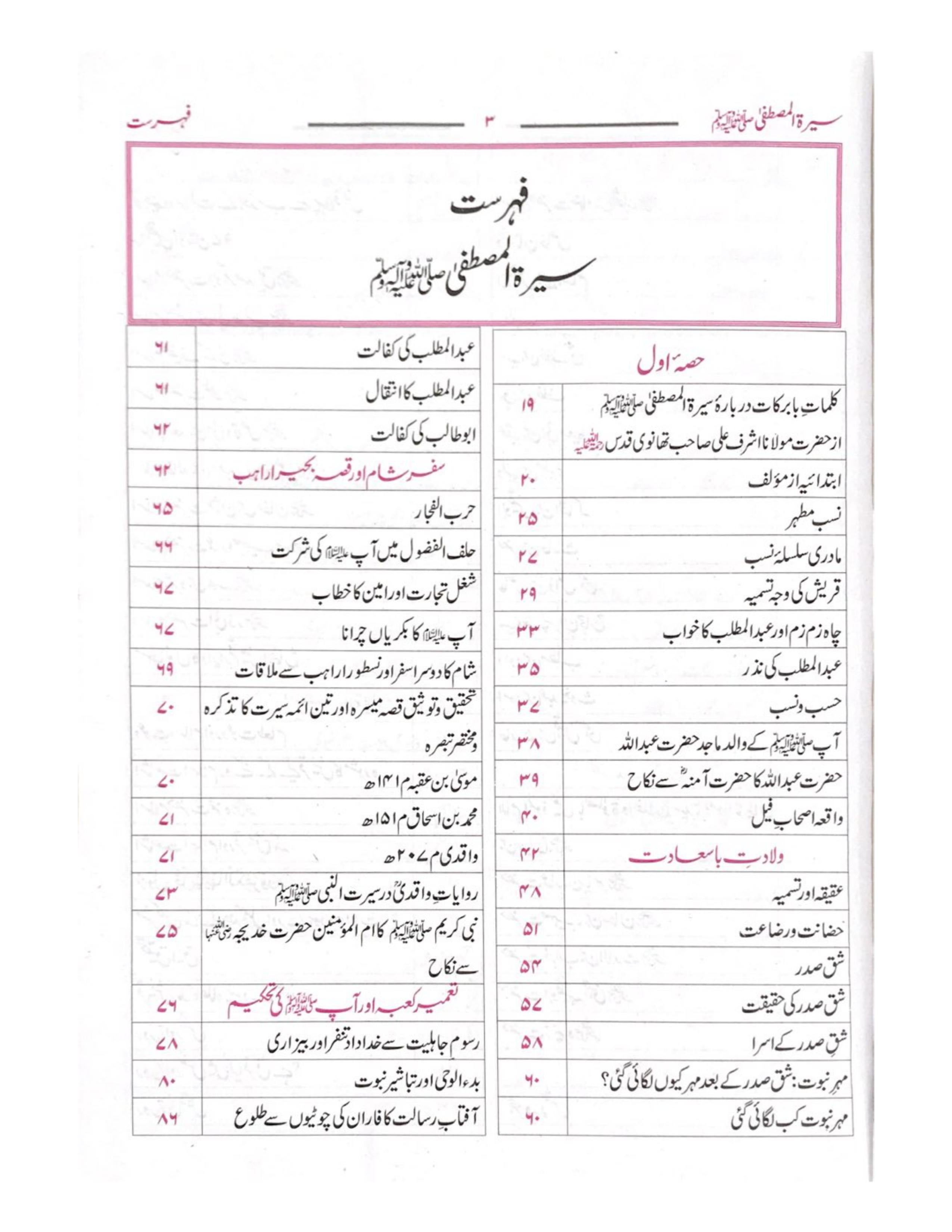 Siratul Mustafa by darul ishaat